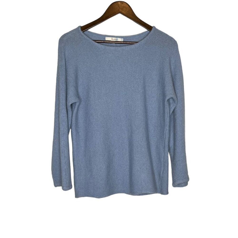 Boden Women's Blue Mohair/Wool Blend Sweater Size 4
